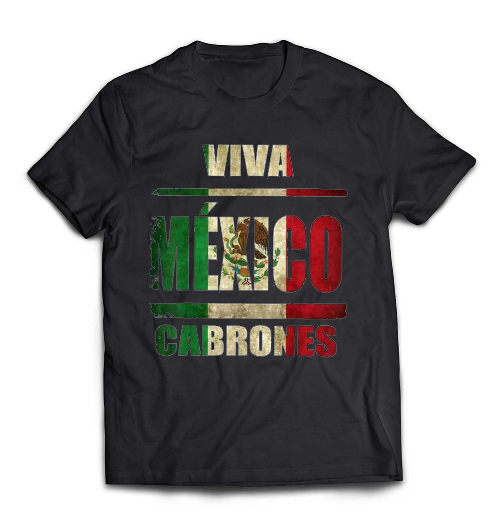 “Viva Mexico Cabrones and Christmas Mexico” T-Shirt – A Bold and Festive Tee for Mexican Pride and Holiday Cheer